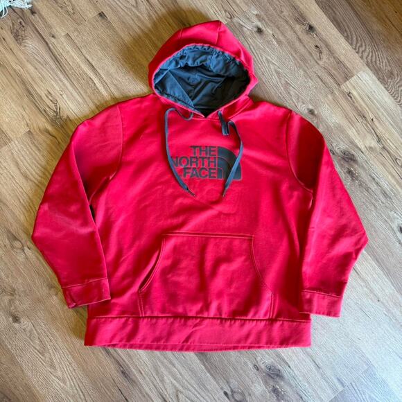 The North Face Men's Vibrant Red Hoodie - Picture 5 of 8
